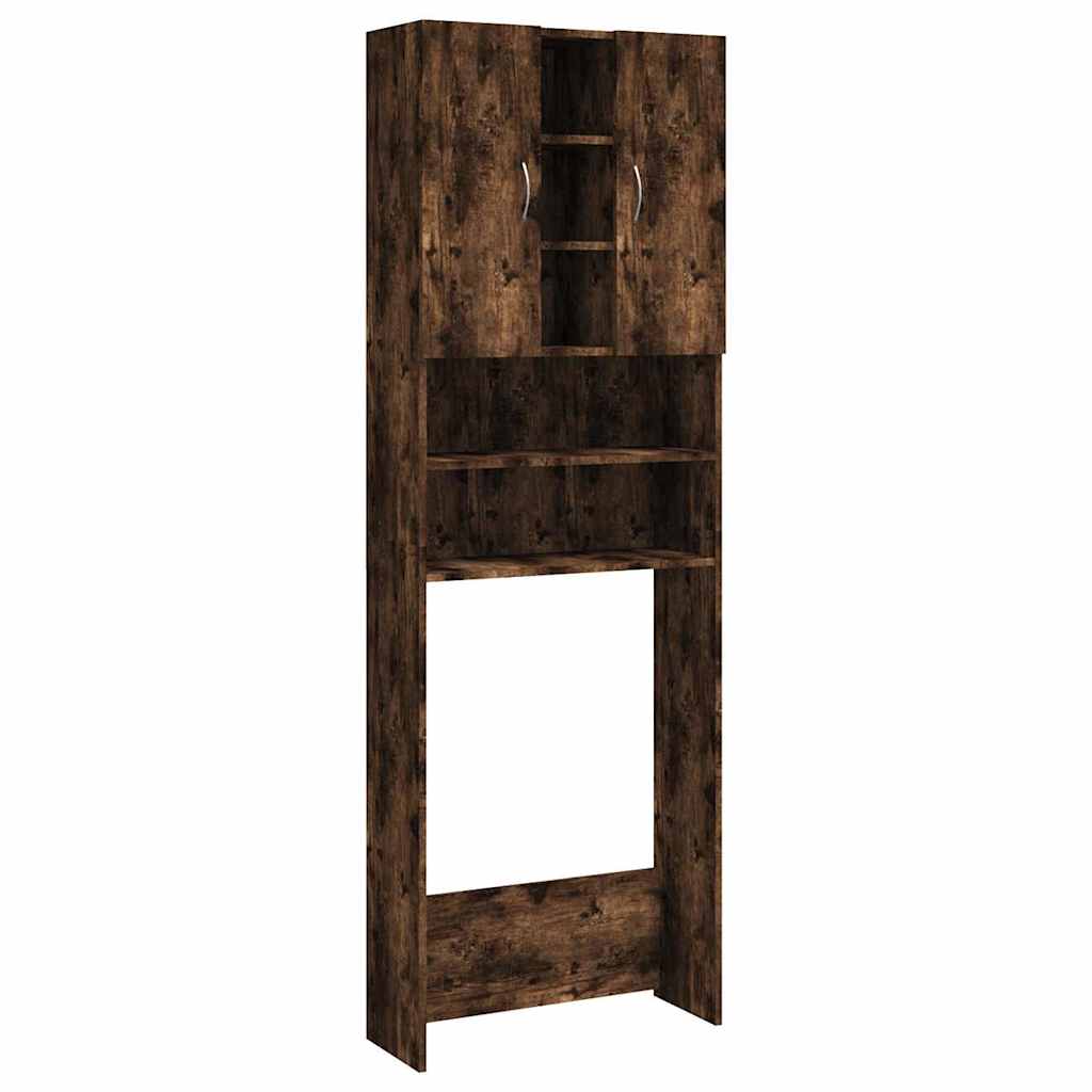 Vidaxl Wäschmaschinn Cabinet 64X25.5x190 CM gefëmmt OK faarweg