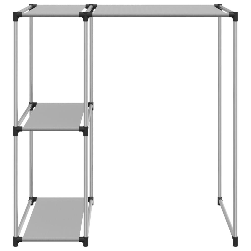 Vidaxl Storage Rack para lavadora anterior 87x55x90.5 cm de hierro gris