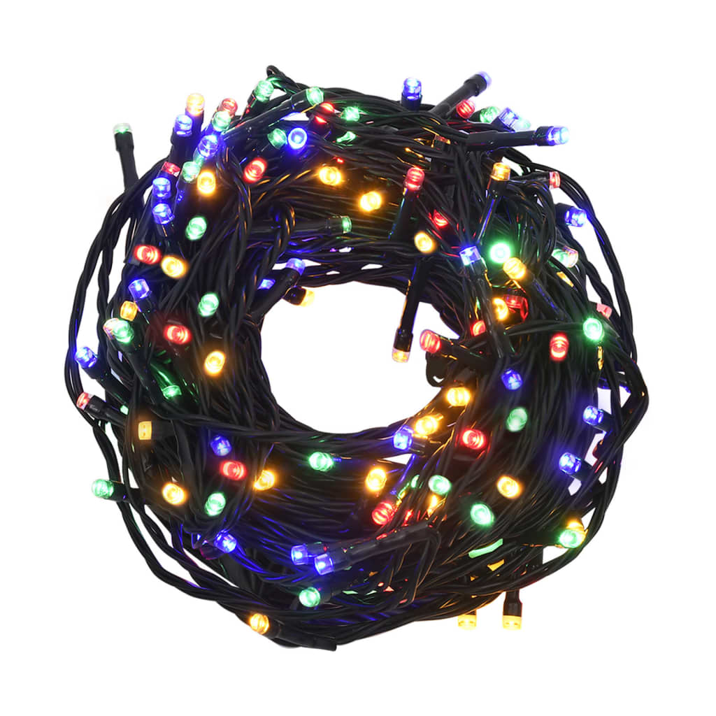 Vidaxl string lights with 600 LEDs, multi-colored, 60 m, PVC