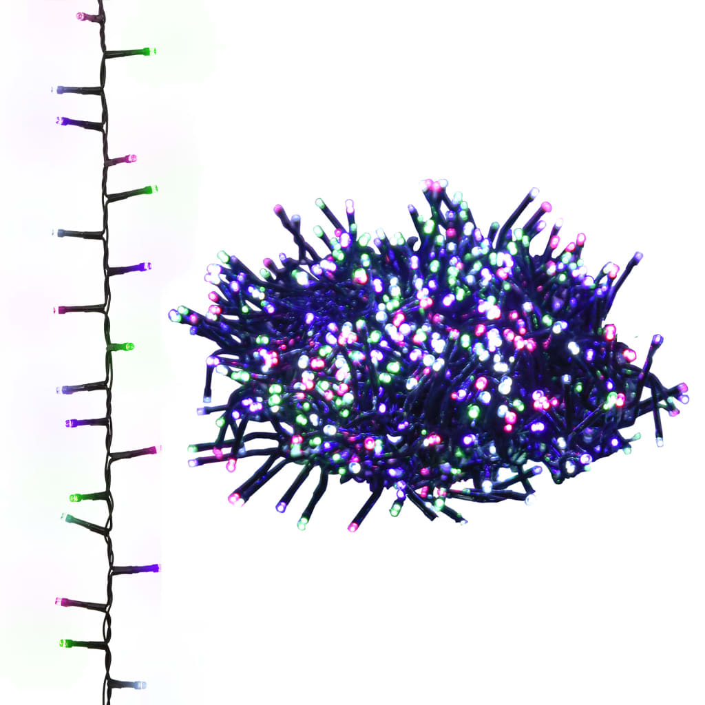 Vidaxl Light Garland Compact con 2000 LED pastel PVC 45 M COLEL 45 M