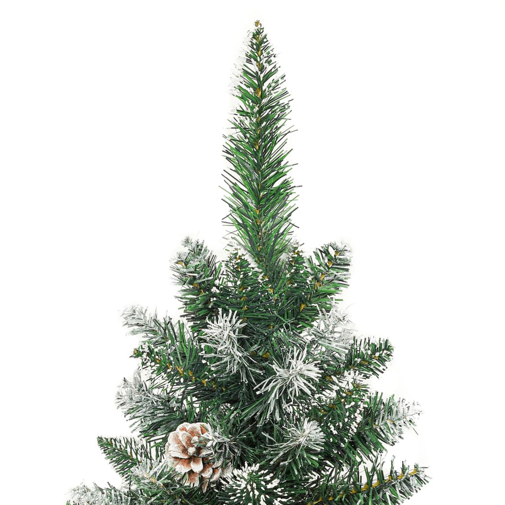 Vidaxl artificial Christmas tree narrow with stand 150 cm PVC