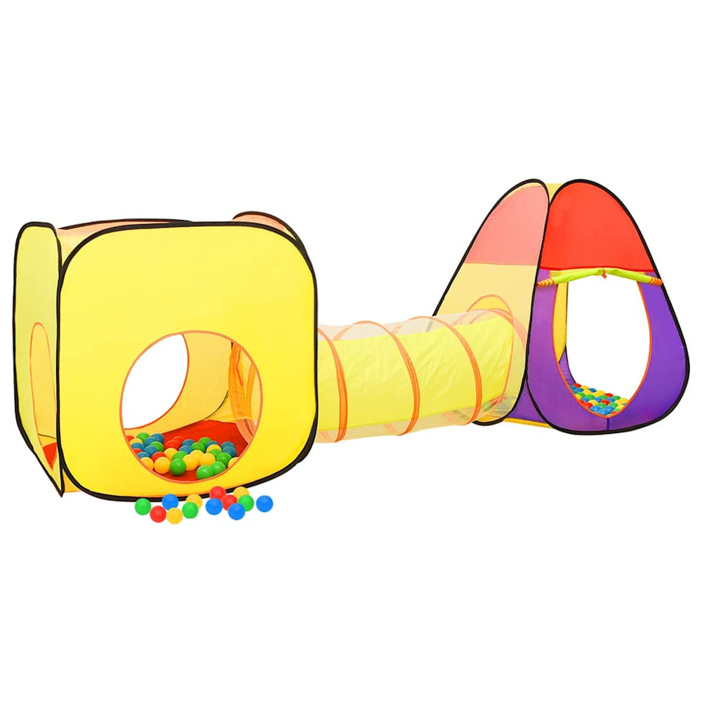 Vidaxl children's play tent 255x80x100 cm multicolor