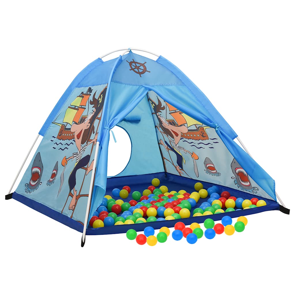 Vidaxl children's play tent 120x120x90 cm blue