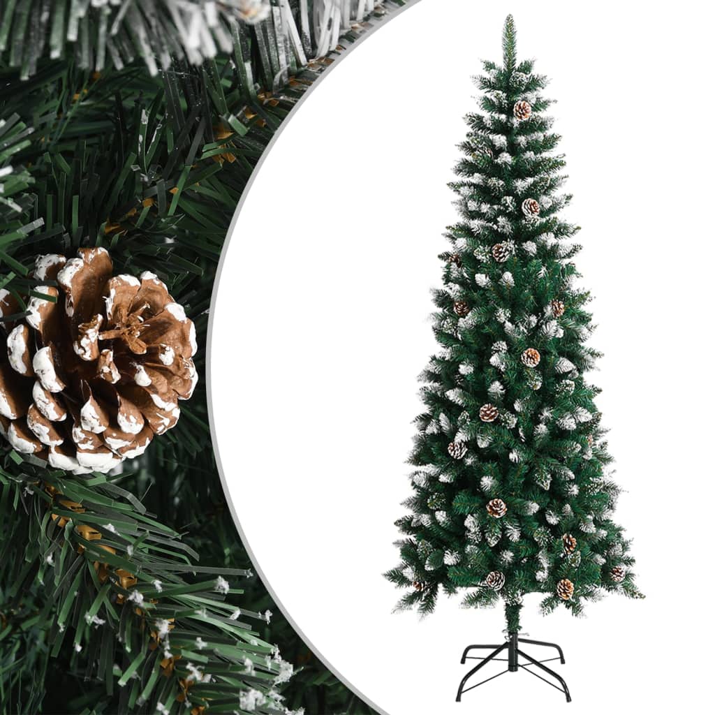Vidaxl Kunstig juletre med standard 240 cm PVC grønn