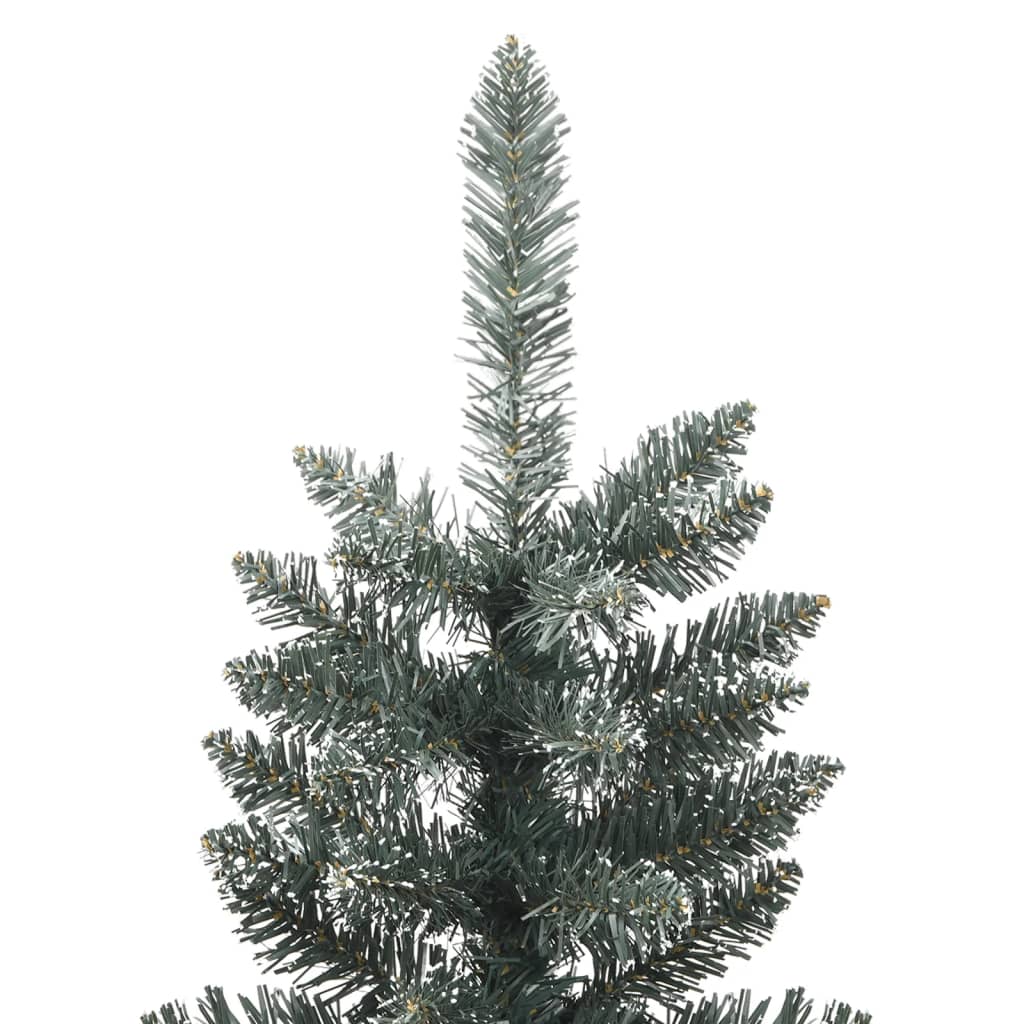 Vidaxx sapin de Noël artificiel avec standard étroit 240 cm PVC vert