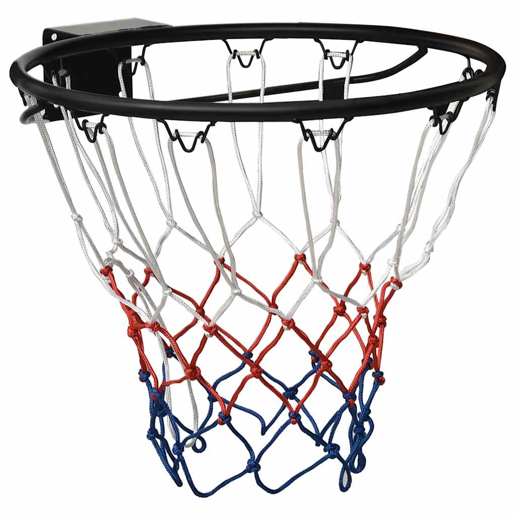 Vidaxl -Basketballring 45 cm Stahlschwarz