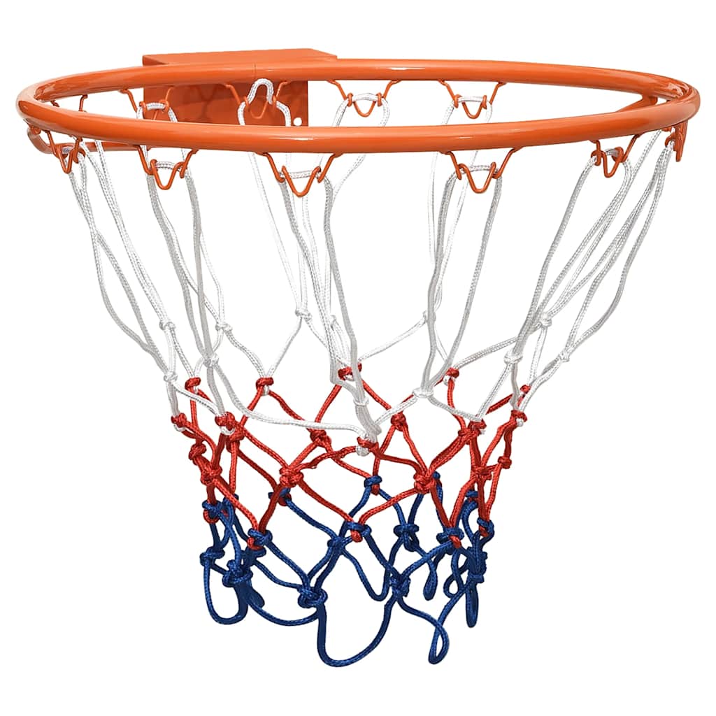 Vidaxl -Basketballring 39 cm Stahlorange