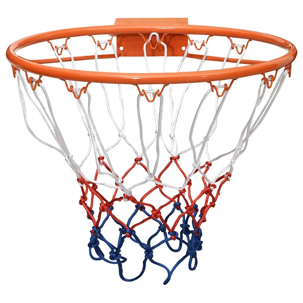 Vidaxl -Basketballring 39 cm Stahlorange