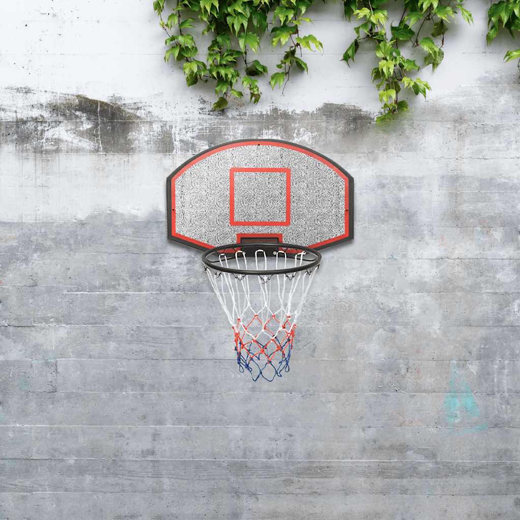 VIDAXL -Basketballbrett 71x45x2 cm Polyethylenschwarz