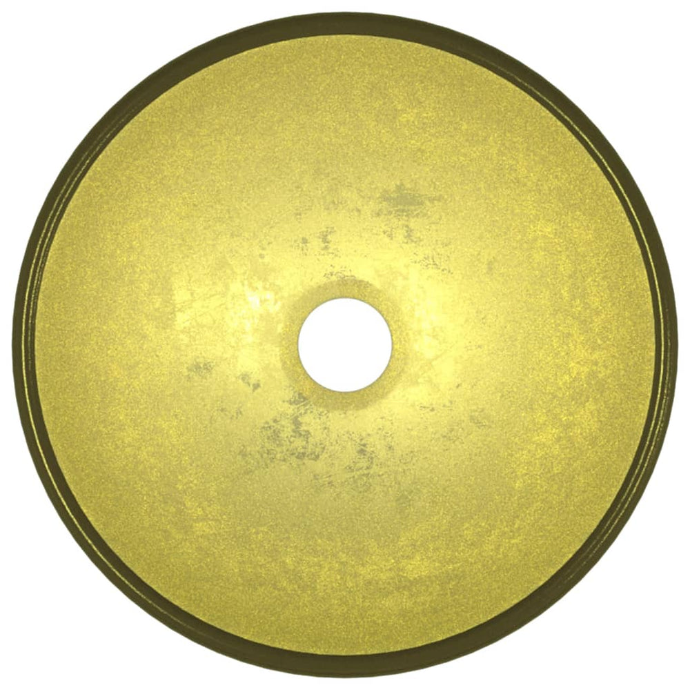 Vidaxx sink 30x12 cm tempered glass gold-colored