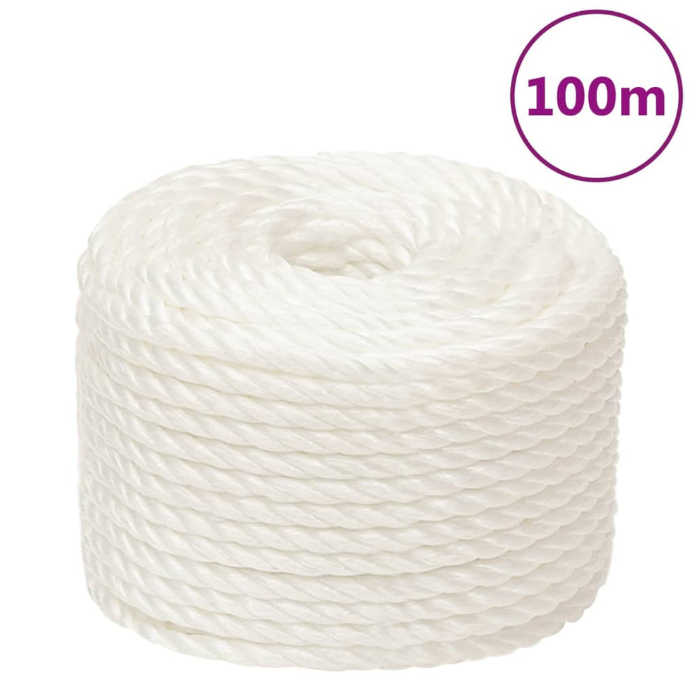 Corda de trabalho Vidaxx 12 mm 100 m polipropileno branco