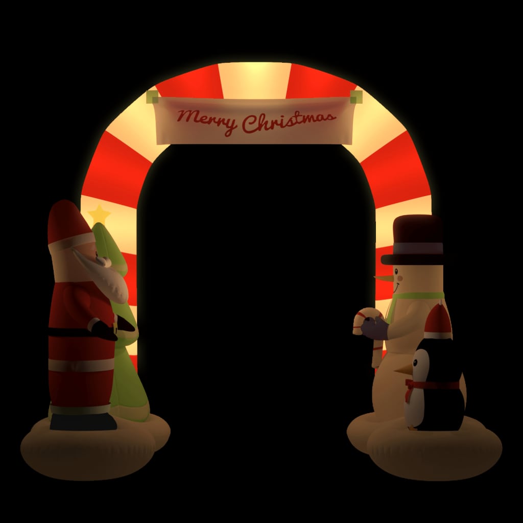 VidaXL Inflatable Christmas Arch with LEDs 260 cm