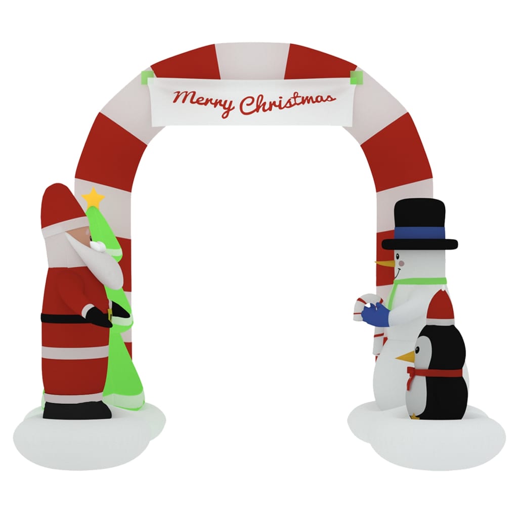 VidaXL Inflatable Christmas Arch with LEDs 260 cm