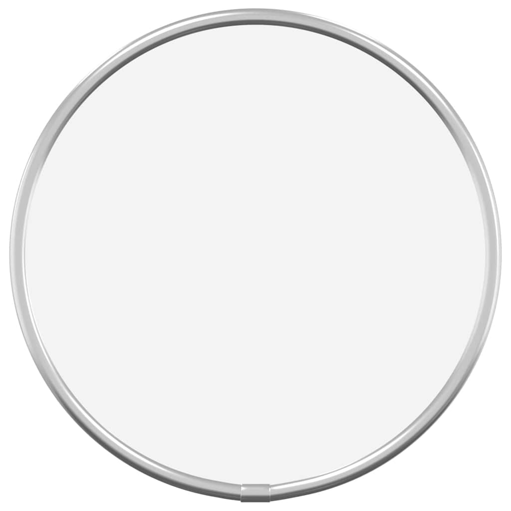 Vidaxl wall mirror round ø20 cm silver-colored