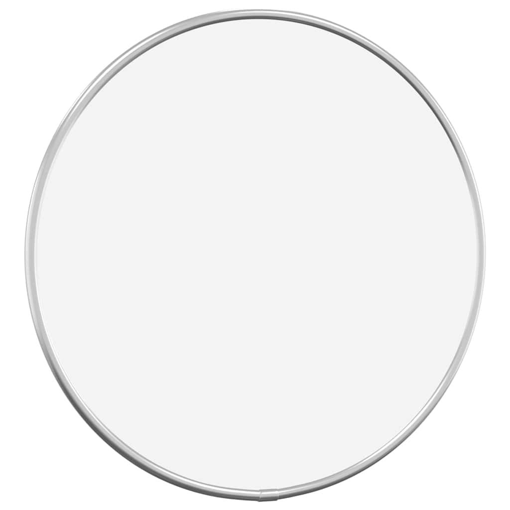 Vidaxl wall mirror round ø30 cm silver-colored