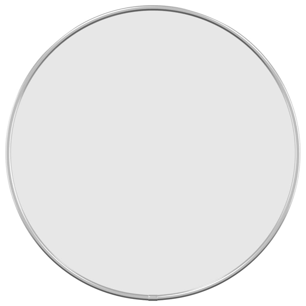 Vidaxl wall mirror round ø40 cm silver-colored