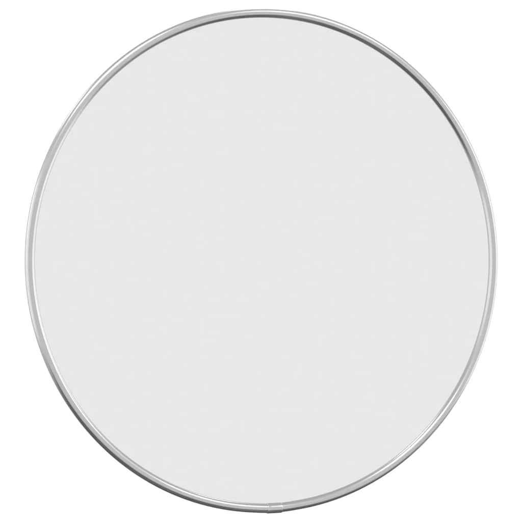 Vidaxl wall mirror round ø40 cm silver-colored