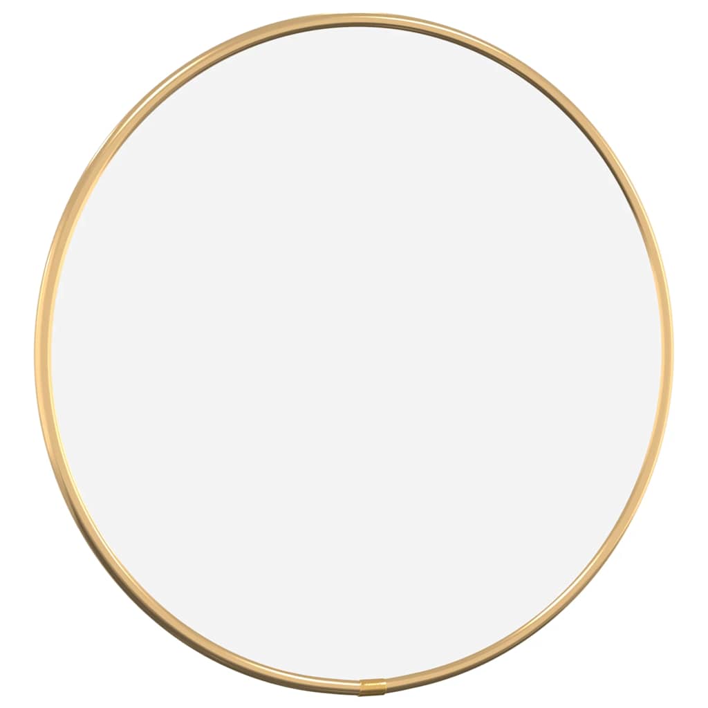 Vidaxl wall mirror round ø30 cm gold-colored