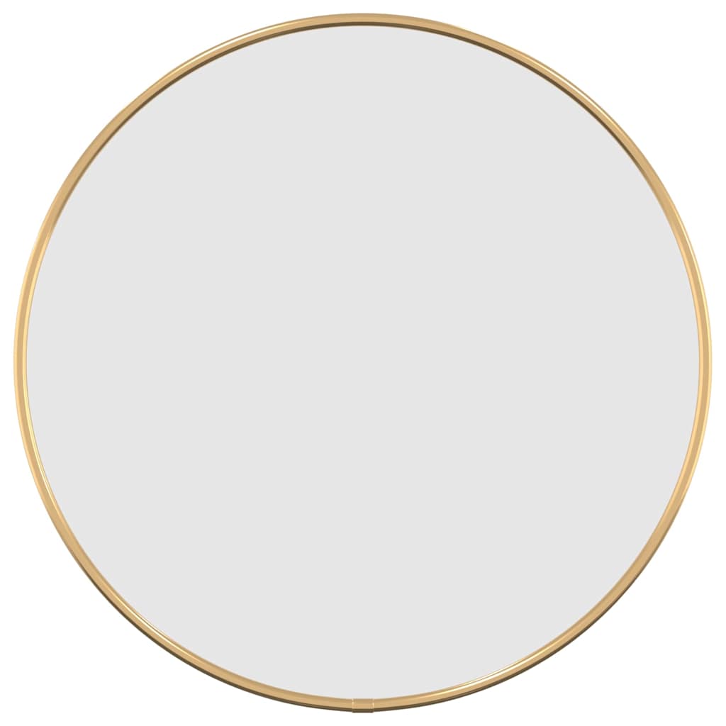 Vidaxl wall mirror round ø40 cm gold-colored