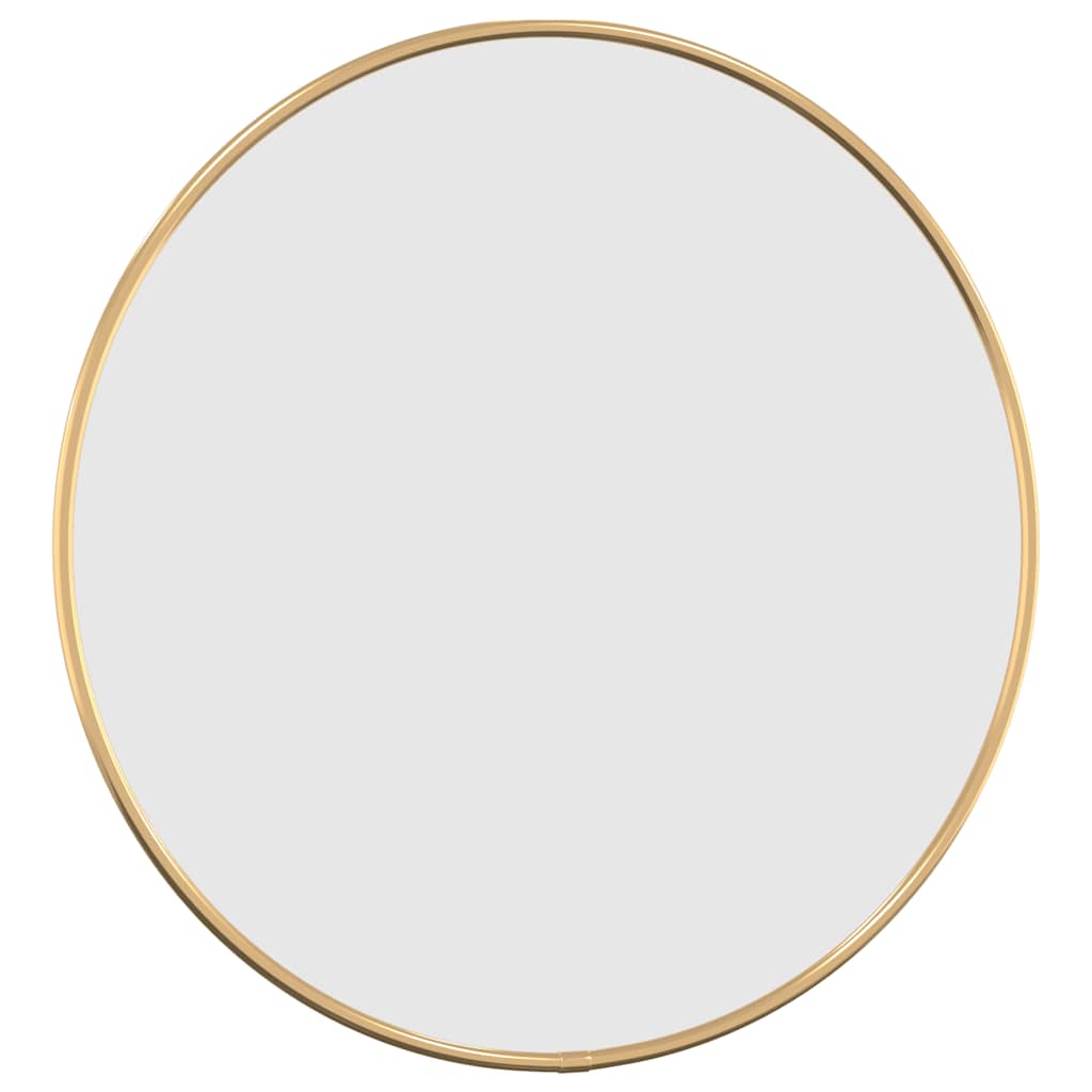 Vidaxl wall mirror round ø40 cm gold-colored