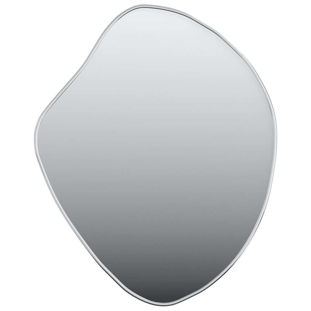 Vidaxl wall mirror 50x40 cm silver-colored