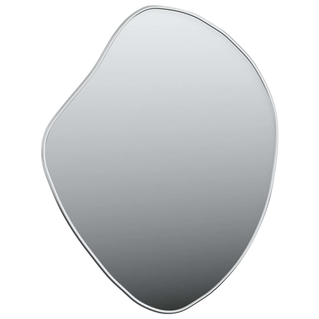 Vidaxl wall mirror 50x40 cm silver-colored
