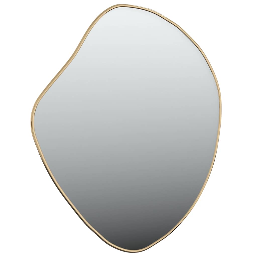 Vidaxl wall mirror 50x40 cm gold-colored