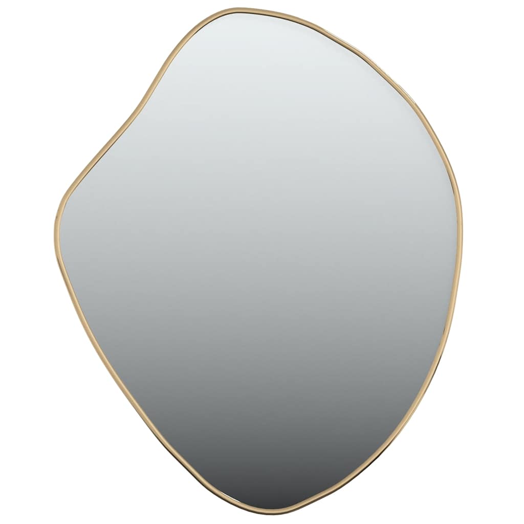 Vidaxl wall mirror 60x50 cm gold-colored