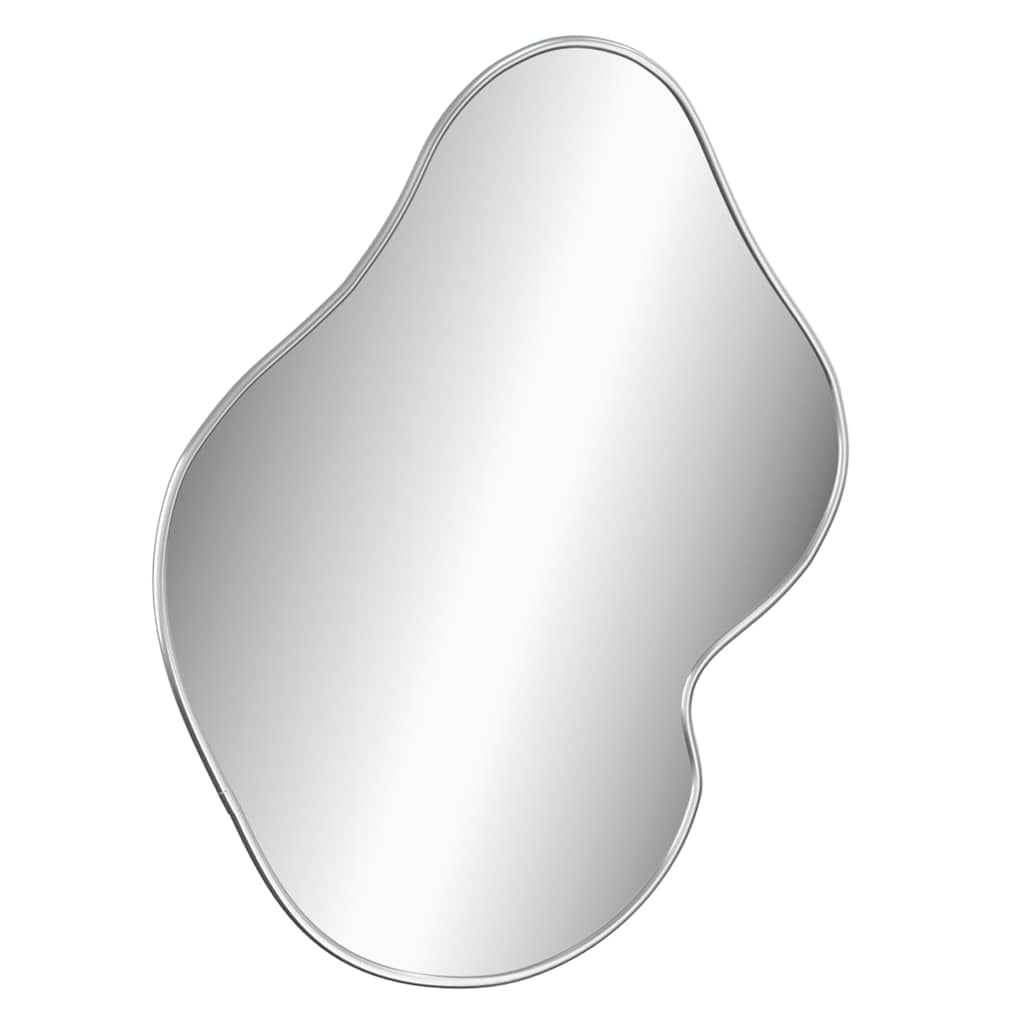 Vidaxl wall mirror 50x40 cm silver-colored
