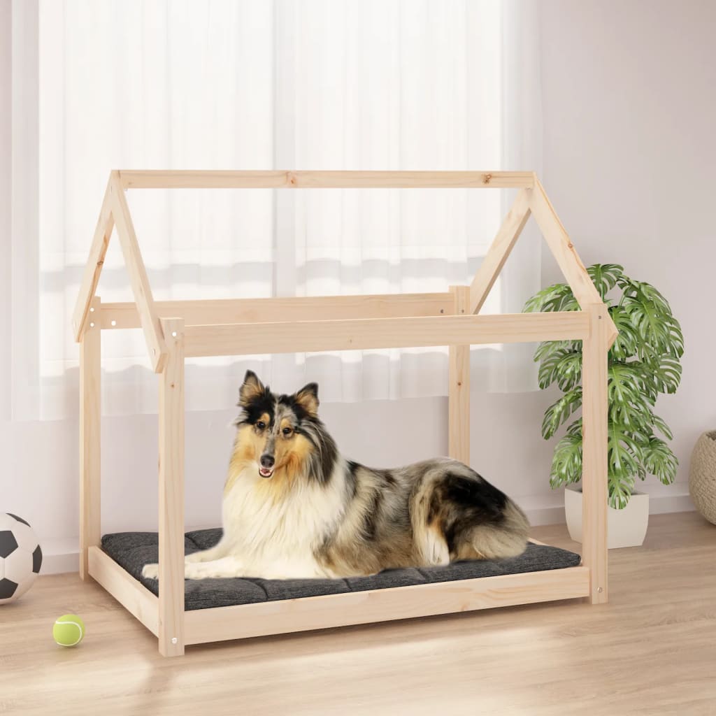 Vidaxl Dog Basket 101x70x90 cm Pine solide