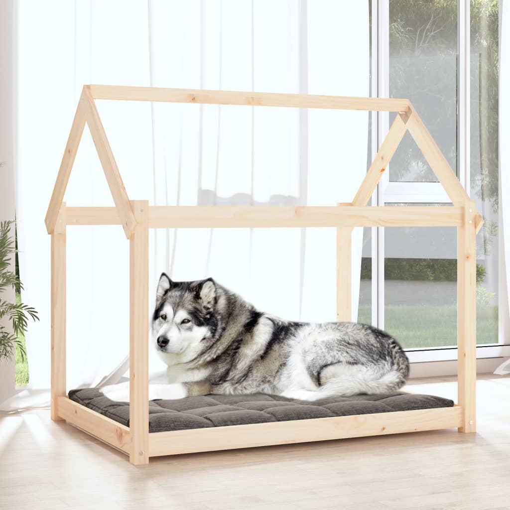 Vidaxl Dog Basket 111x80x100 cm Pine solide