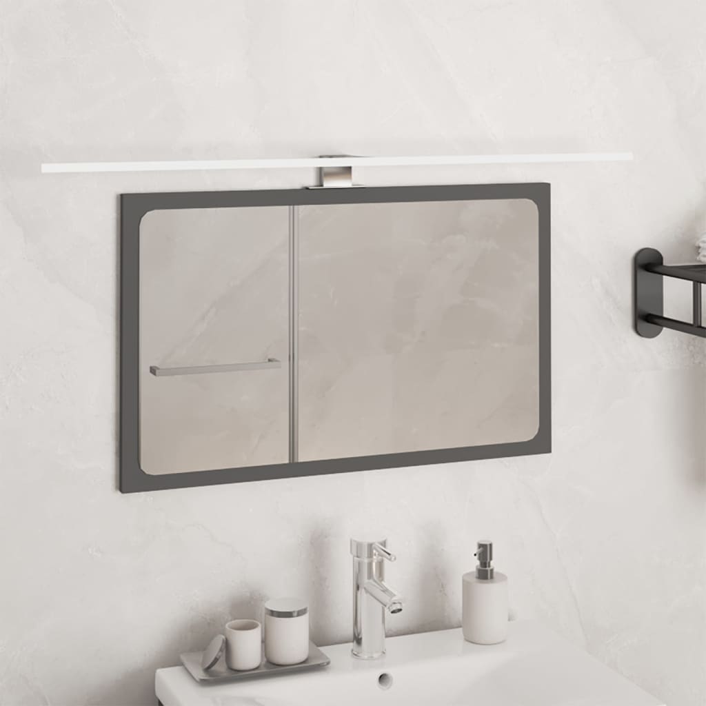 Vidaxl Mirror Lamp LED 7,5 W 80 cm 3000 K blanc chaud