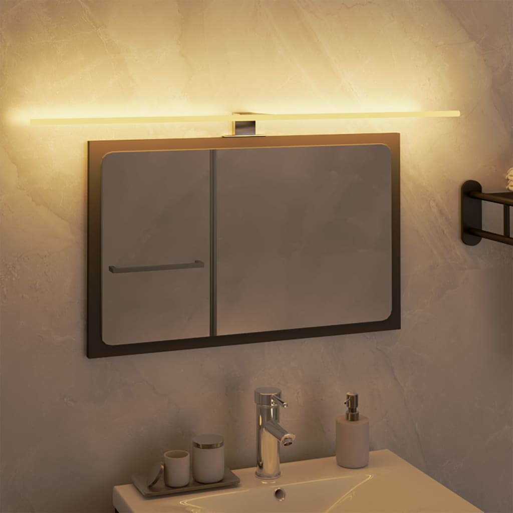 Vidaxl Mirror Lamp LED 7,5 W 80 cm 3000 K blanc chaud