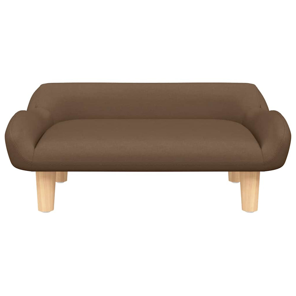 Vidaxl Dog Basket 70x40x24 cm tessuto marrone