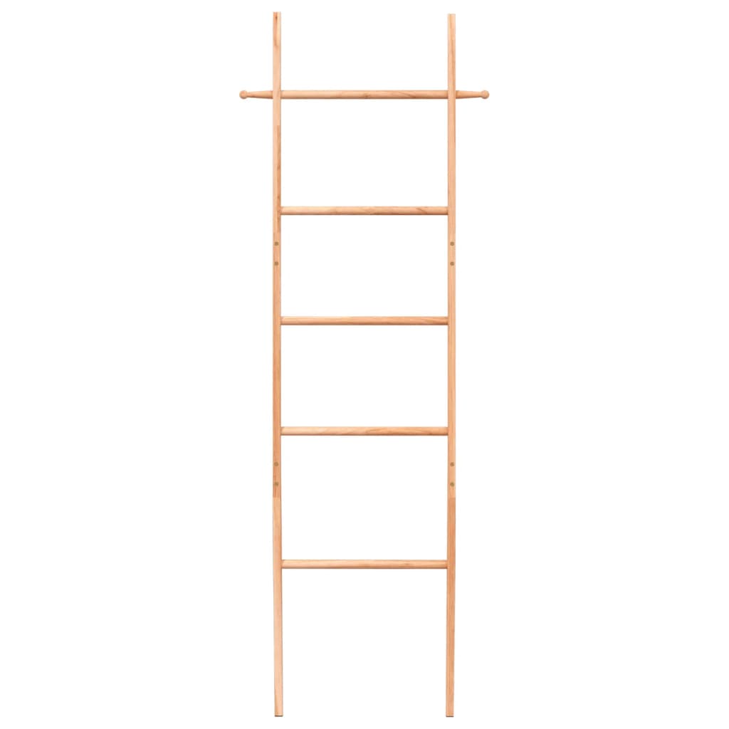 Vidaxl towel ladder 170 cm solid walnut wood
