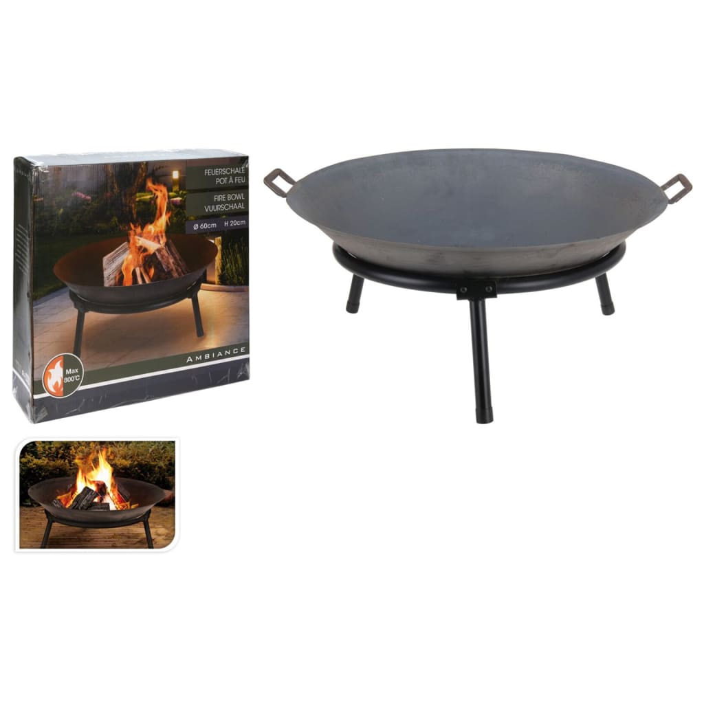 Progarden Progarden Fire Bowl med handtag 60 cm gjutjärn