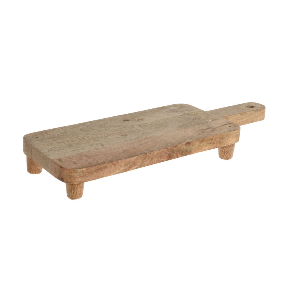 Other brands mango wood cutting board with legs 40x15x5 cm