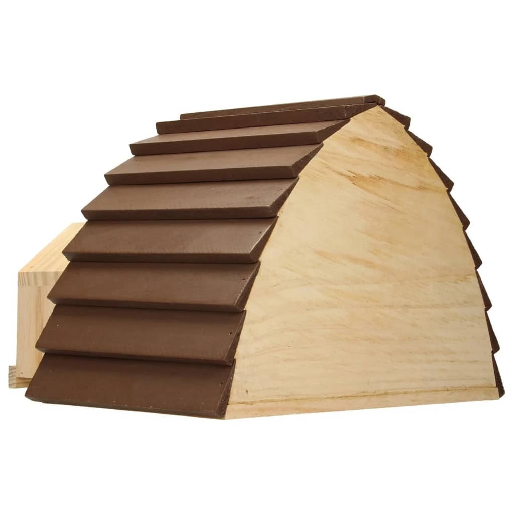 Prograrden Prograrden Hedgehog House 34,5x20x23,5 cm Holz mit Baumrinde