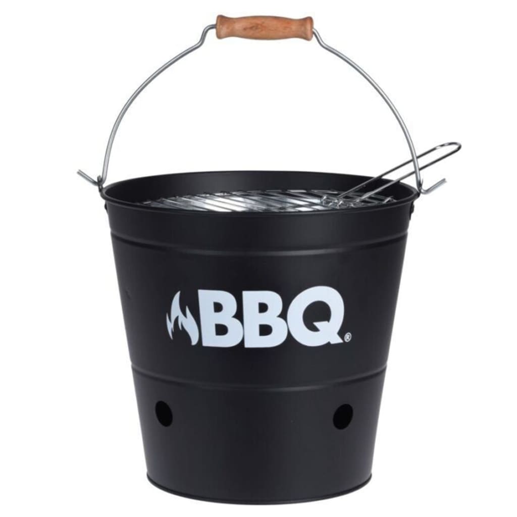 ProGarden ProGarden Grillikauha BBQ 26 cm mattamusta