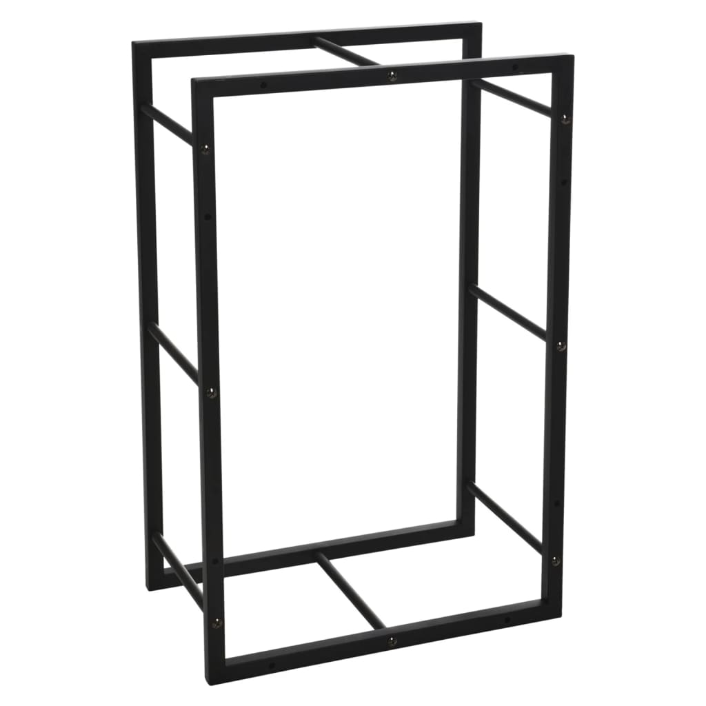 Progarden firewood rack rectangular 45x28x70 cm black