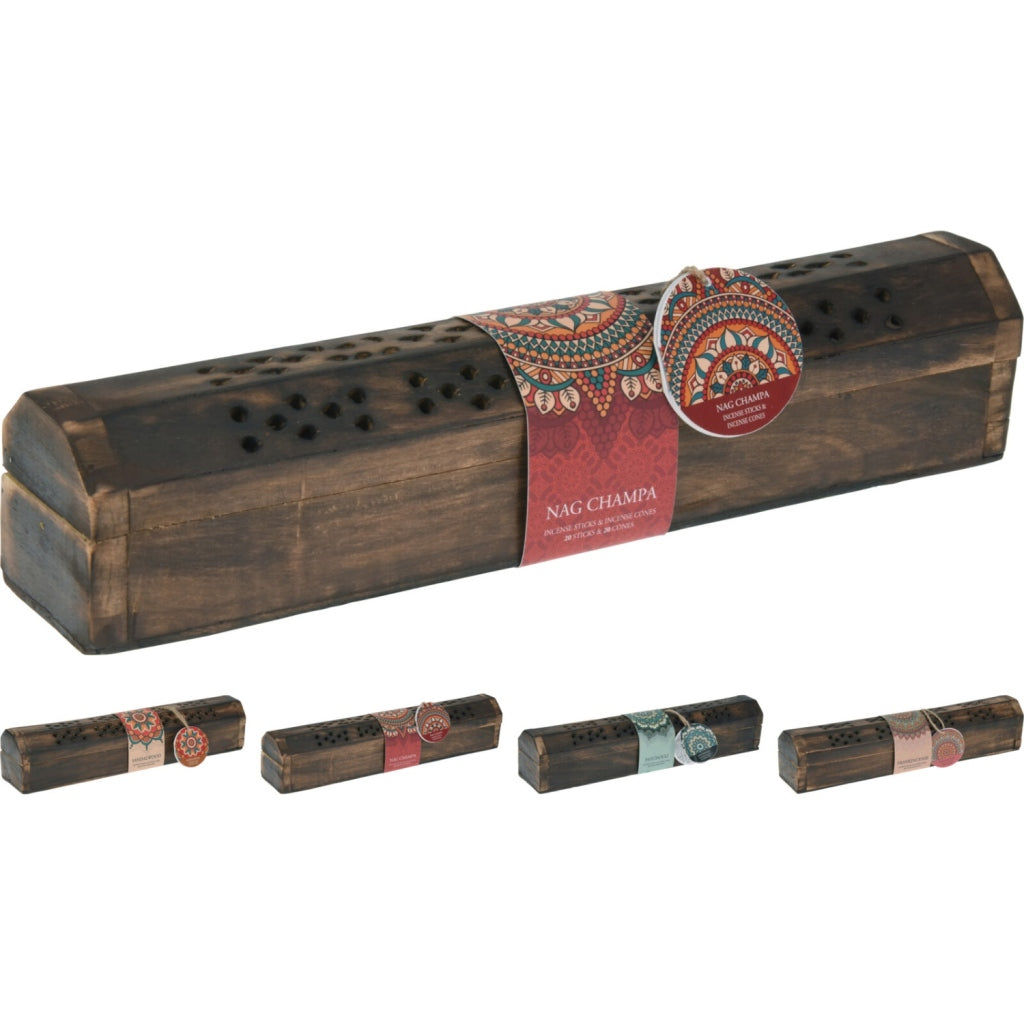 Miscellaneous incense set 41 pieces, 4 different scents