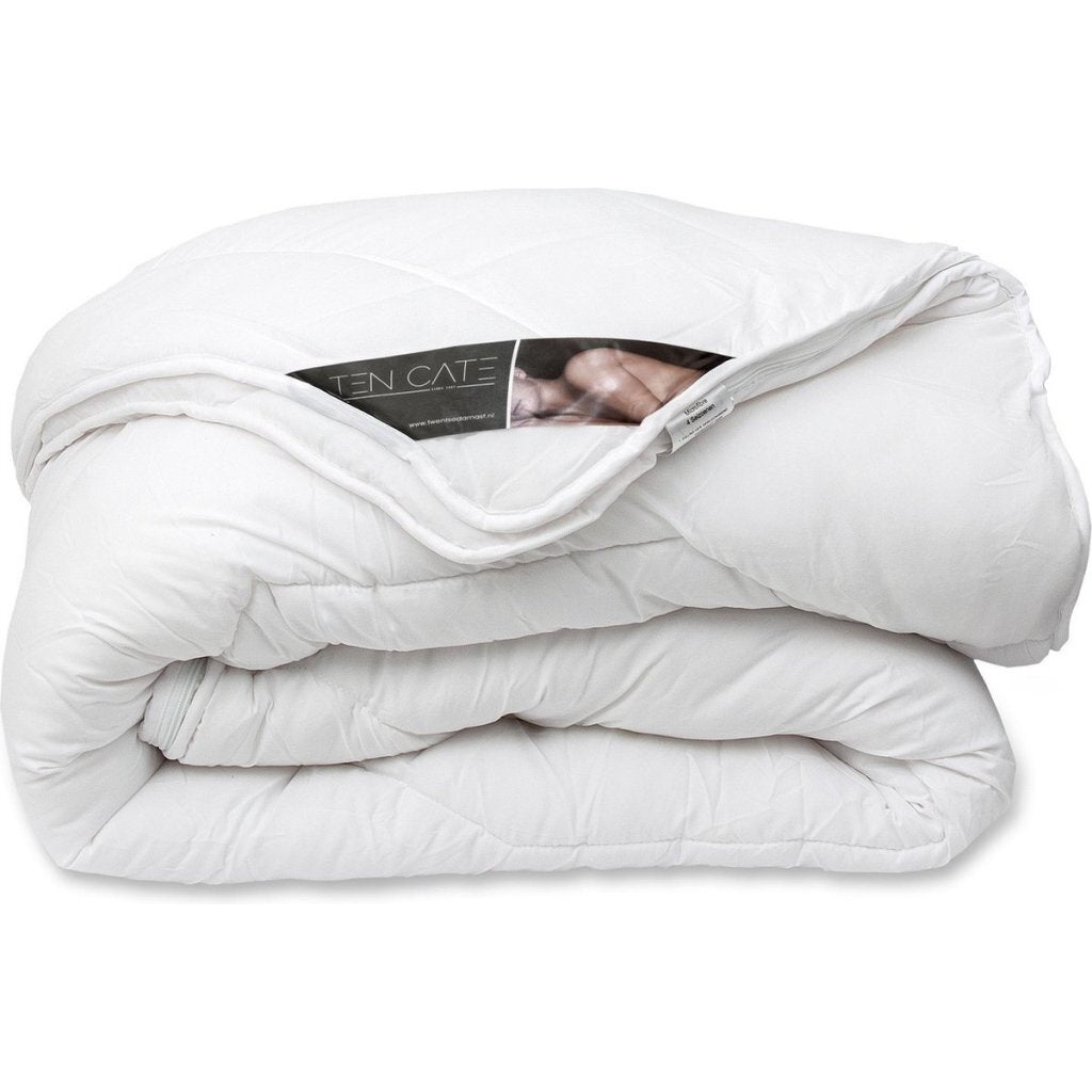 Единична завивка Ten cate premium 4 Seasons 140x200 см бяла