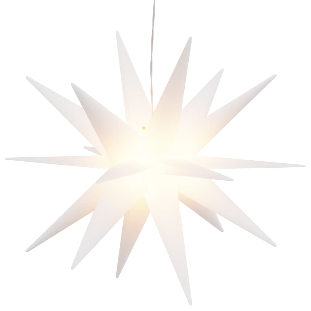 VidaXL Christmas light with LED foldable 100 cm white