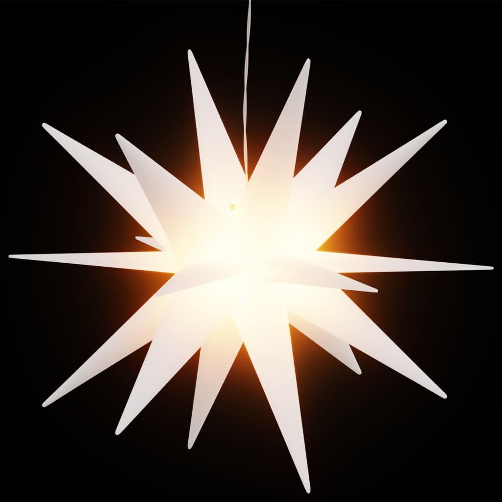 VidaXL Christmas light with LED foldable 100 cm white