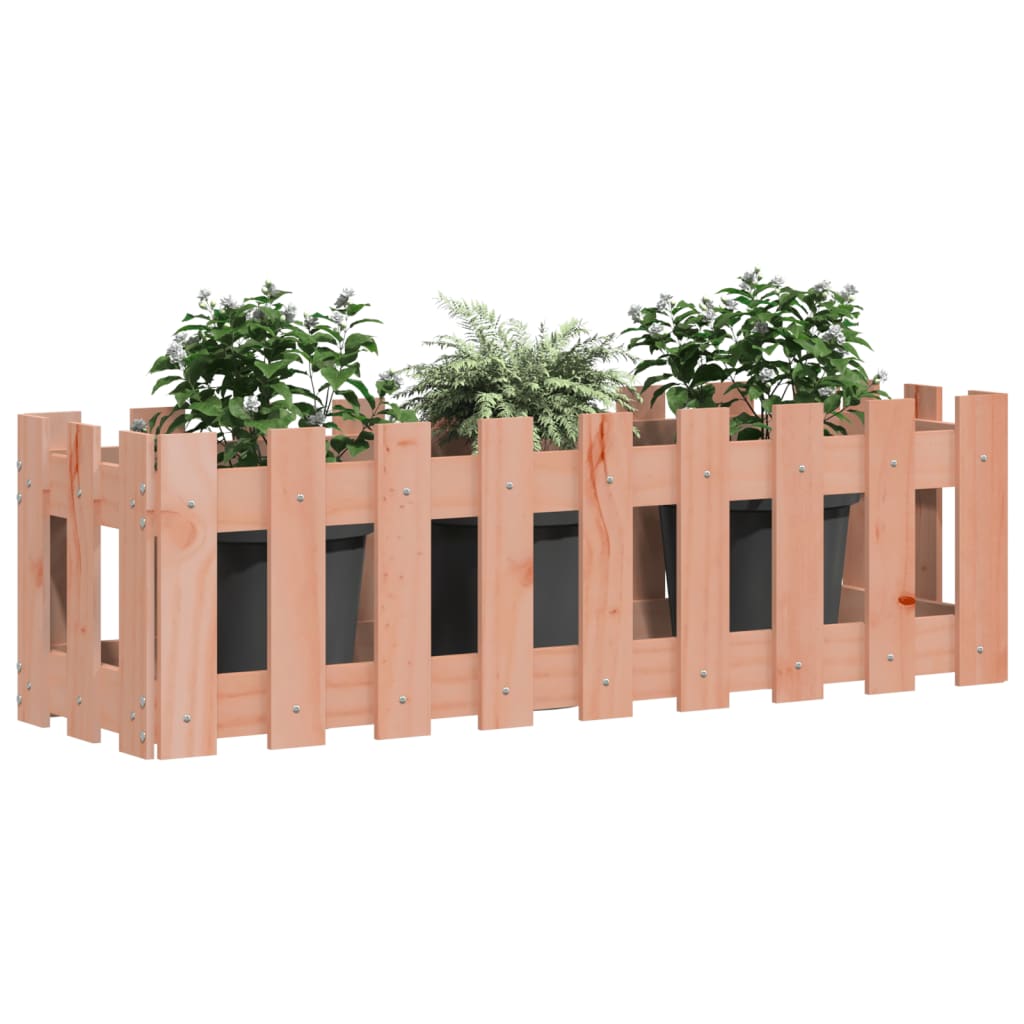 Vidaxl Planning Box Raised Fencing 100x30x30 cm Solid Douglashout