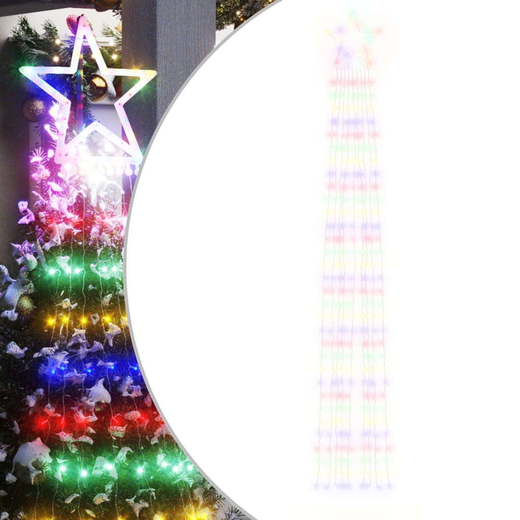 Vidaxl Christmas tree lights 320 colorful LEDs 375 cm