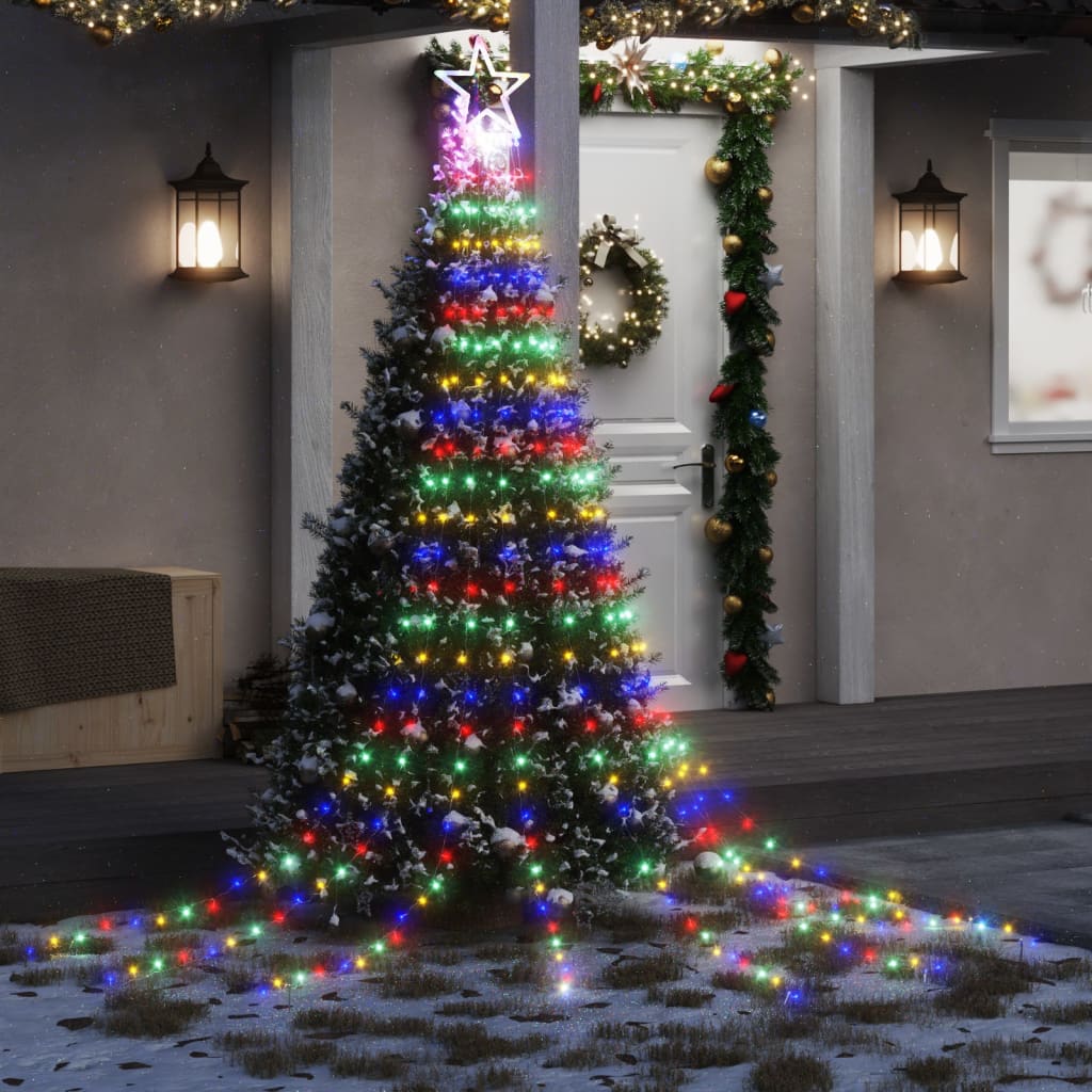 Vidaxl Christmas tree lights 320 colorful LEDs 375 cm