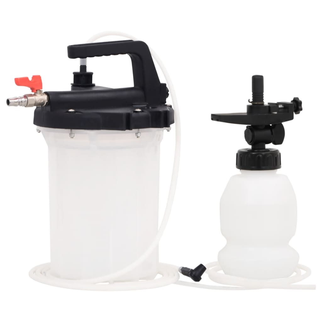 Vidaxl brake bleeder 3 l white and black