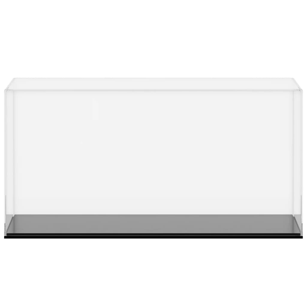 VIDAXL -Anzeige transparent 24x12x11 cm Acryl