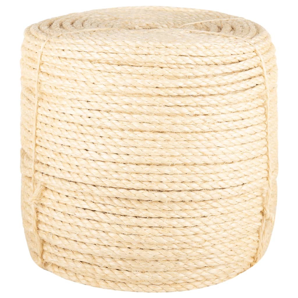 Vidaxxl-Seil 8 mm 25 m 100 % Sisal
